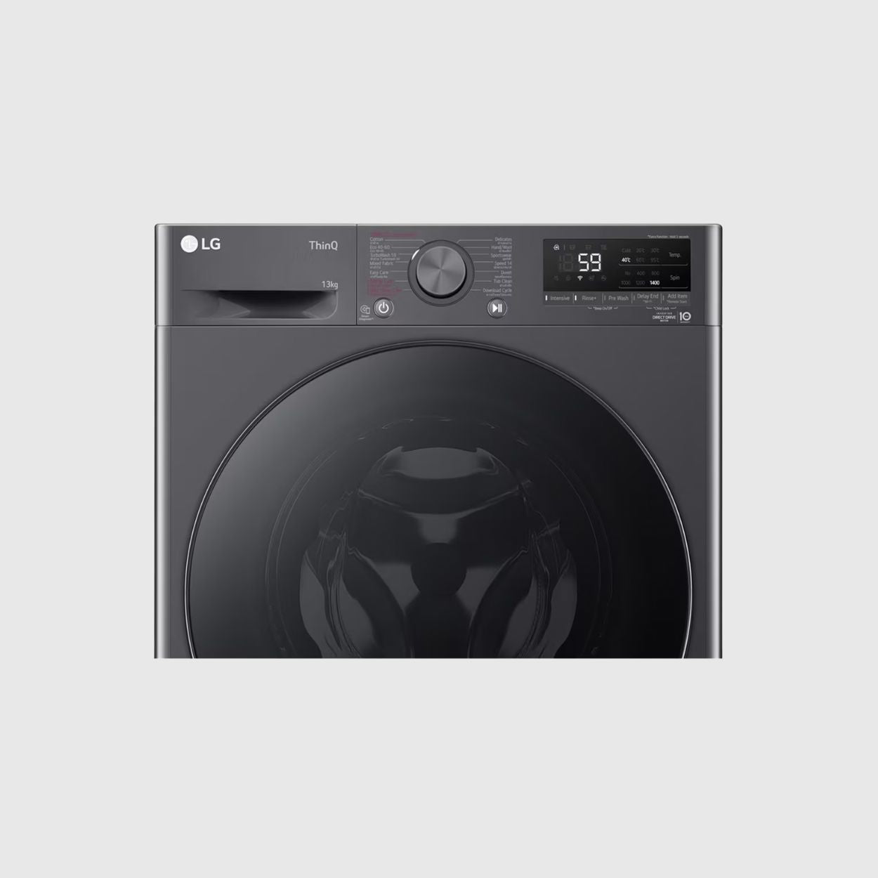 LG 13kg Front Load Washer with AI Direct Drive and TurboWash