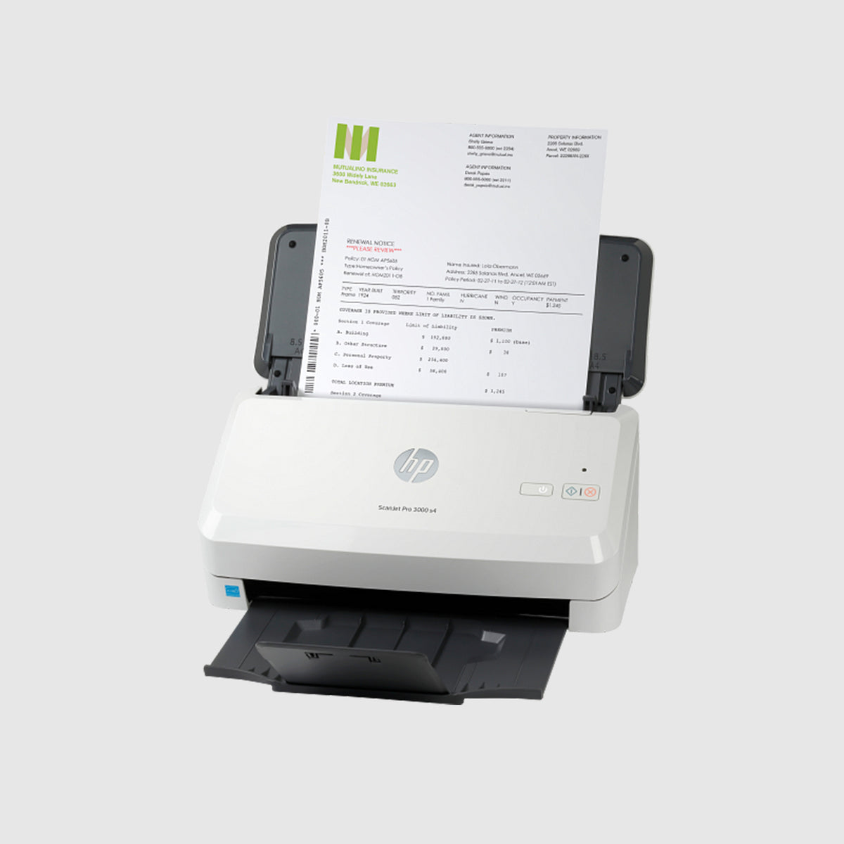 HP ScanJet Pro 3000 s4 Sheet-Feed Scanner (40 ppm/80 ipm)