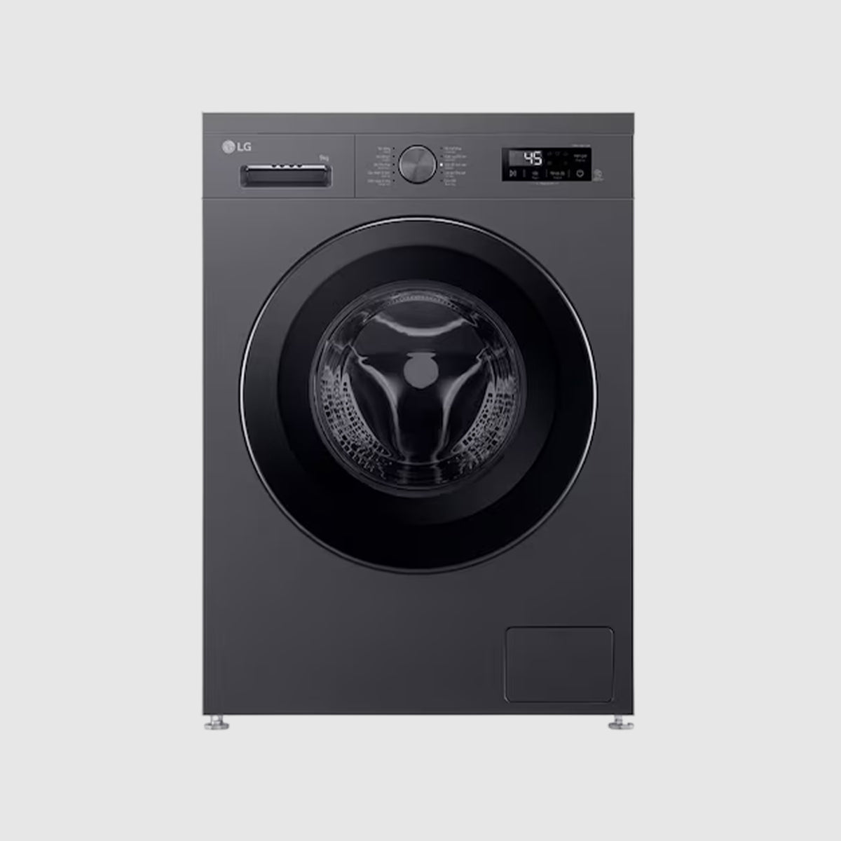 LG 9kg Front Load Washer with 6 motion Inverter Direct Drive White