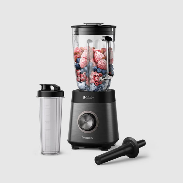 PHILIPS BLENDER METAL,GLASS JAR,TUM