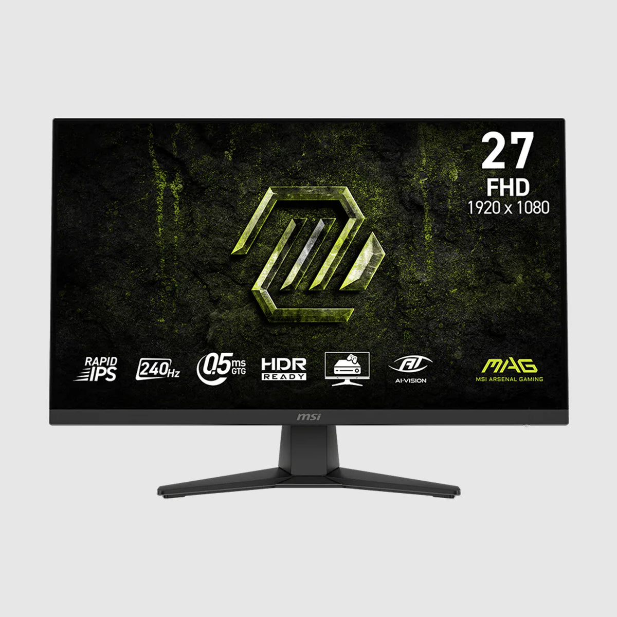 MSI 27" FHD GAMING MONITOR MAG 272F X24