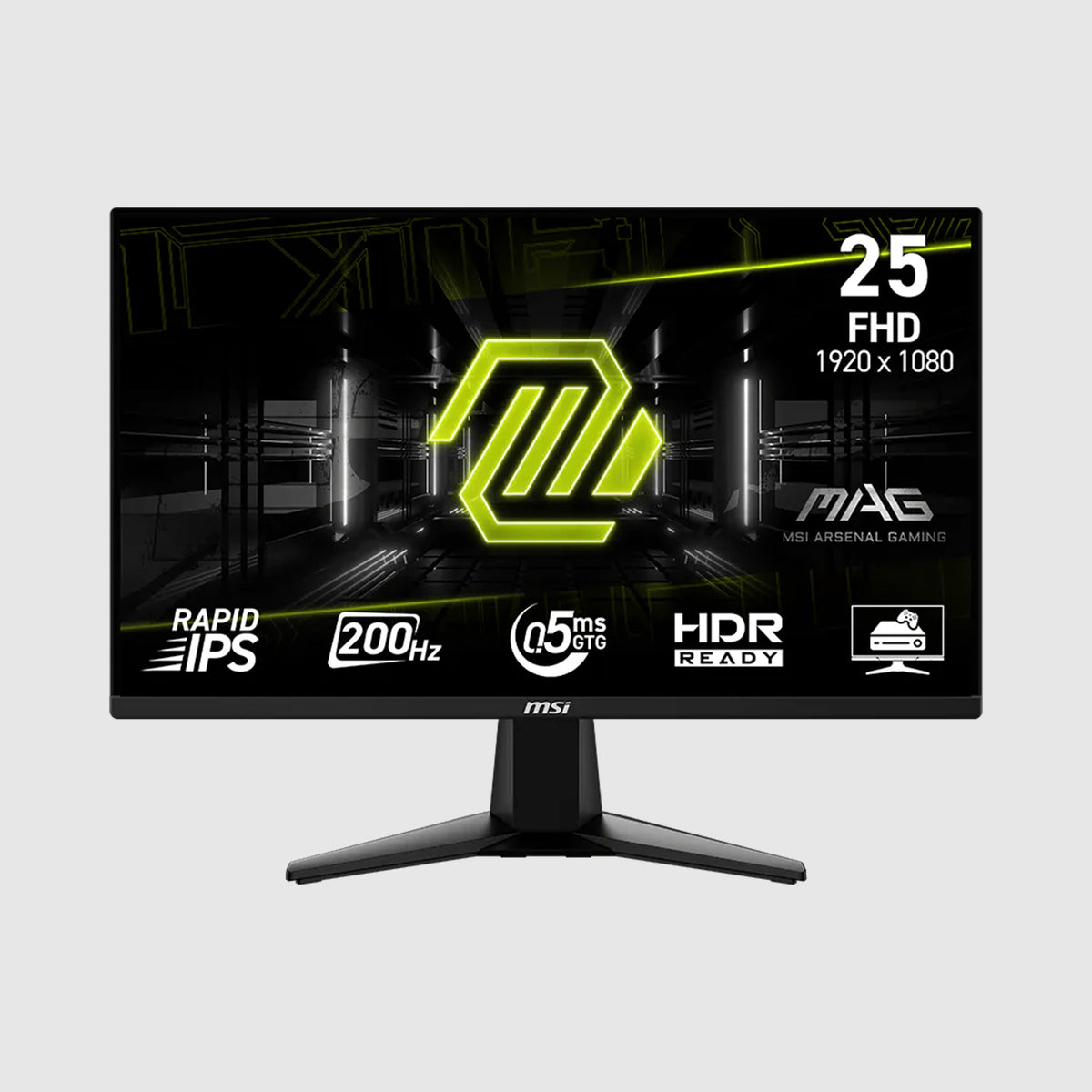 MSI 25" FHD GAMING MONITOR MAG 255F E20