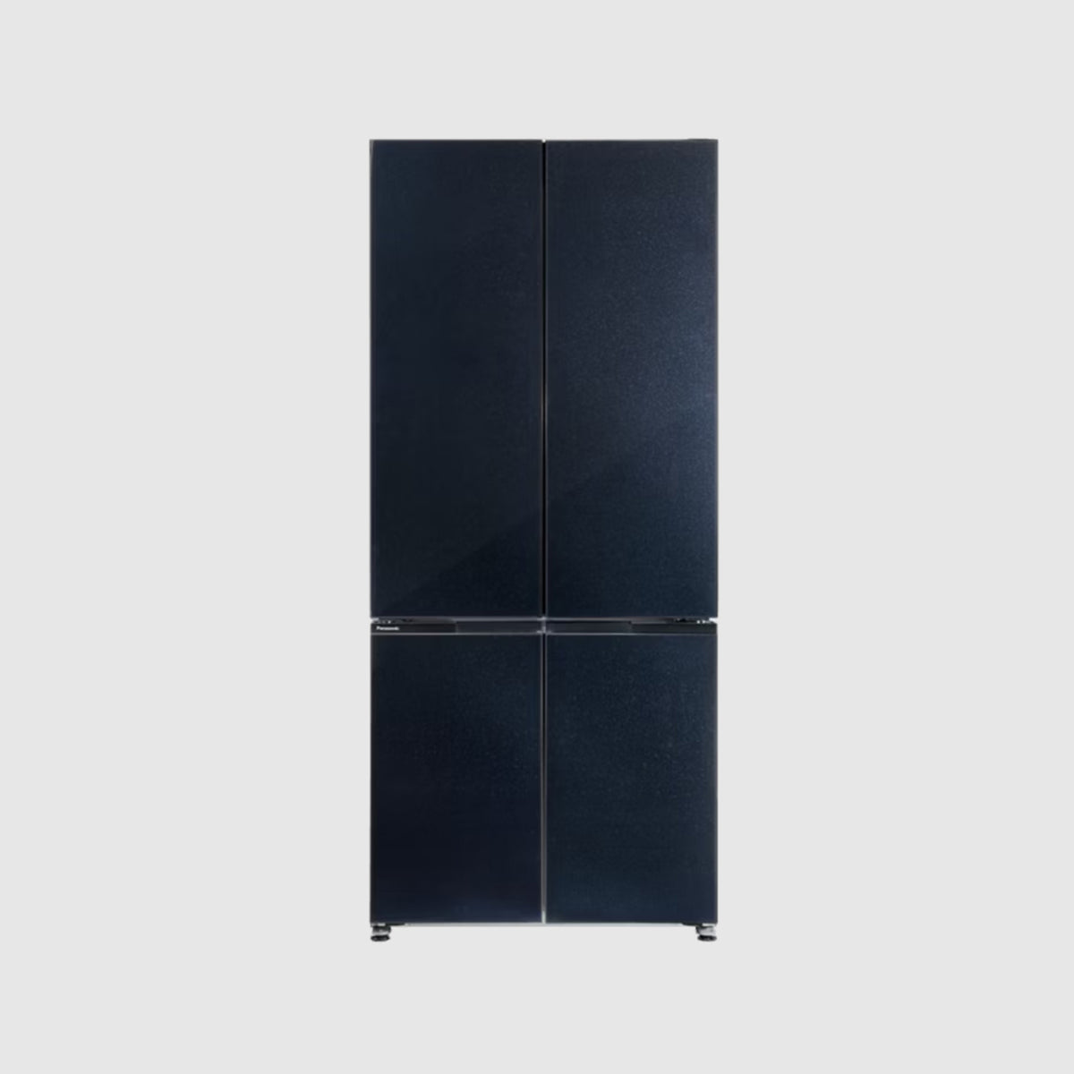 Panasonic 520L, 4 doors, Glass - Blue Sparkling,Prime fresh,Hygiene, Auto ice ,Slot In design