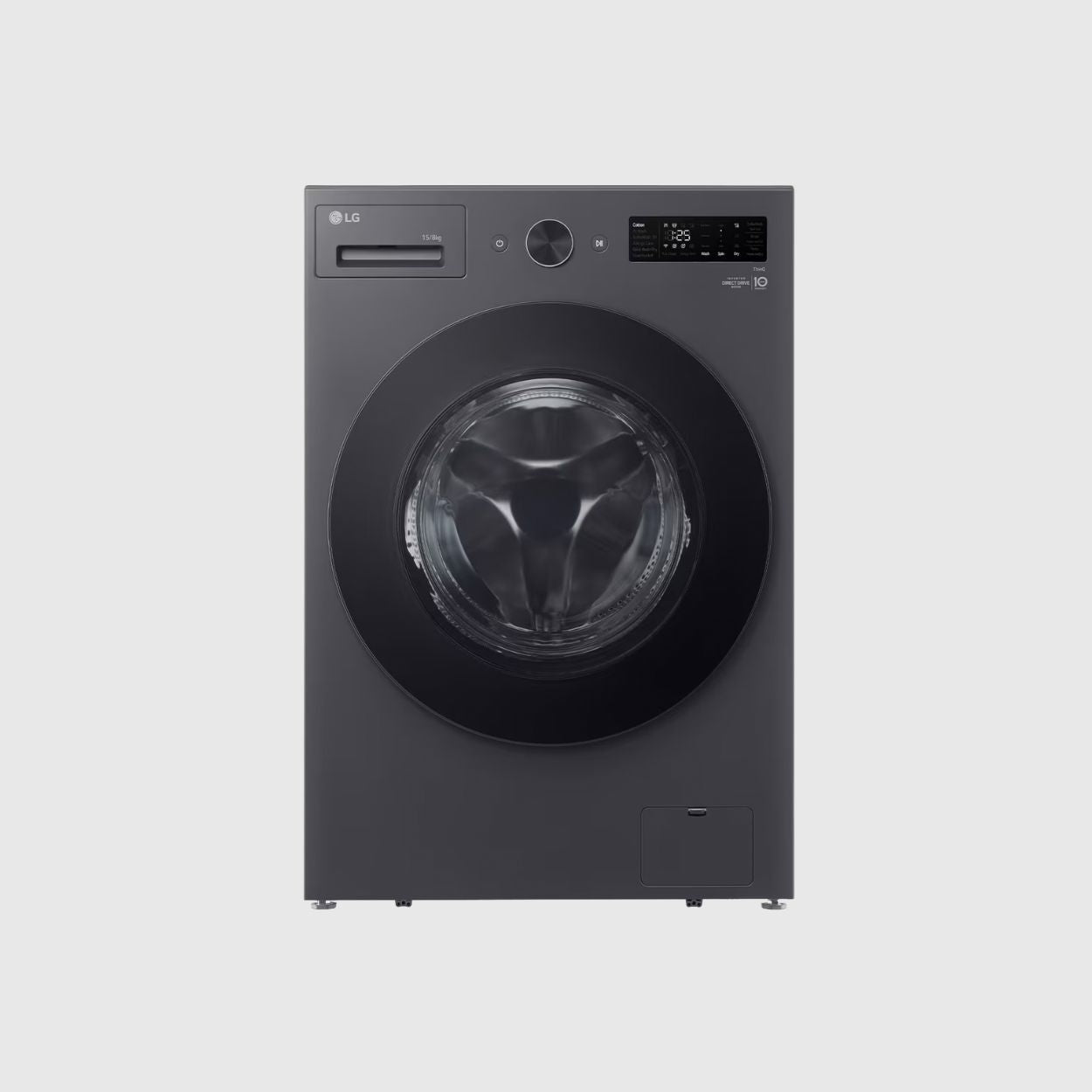 LG 15/8kg Front Load Washer Dryer with with AI Direct Drive and TurboWash