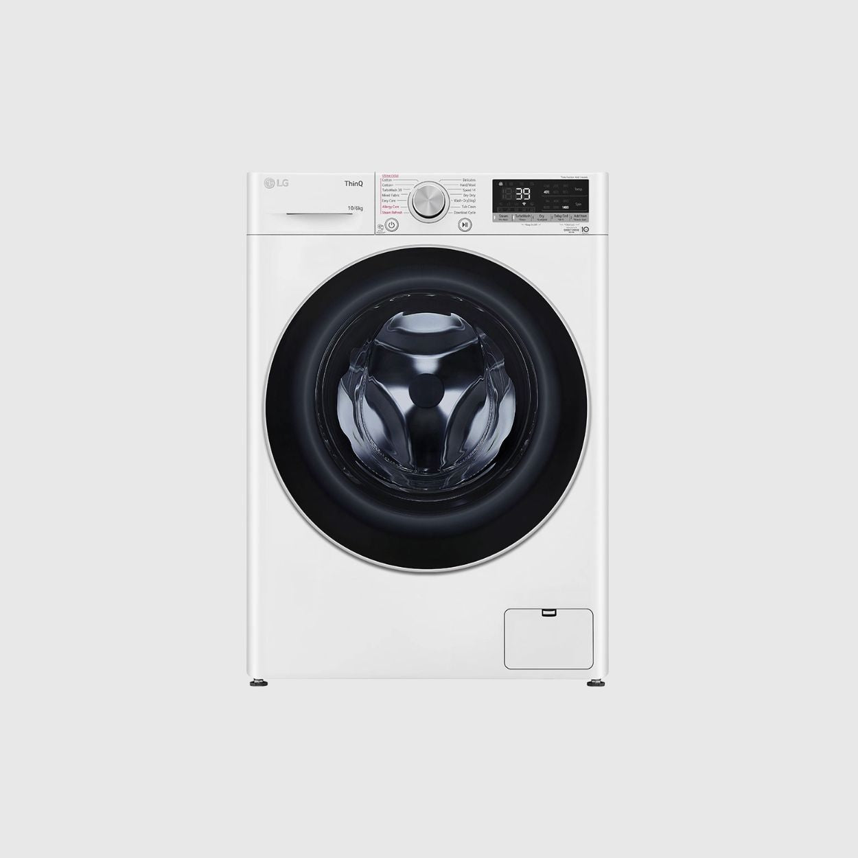 LG 10/7kg, AI Direct Drive Front Load Washer Dryer