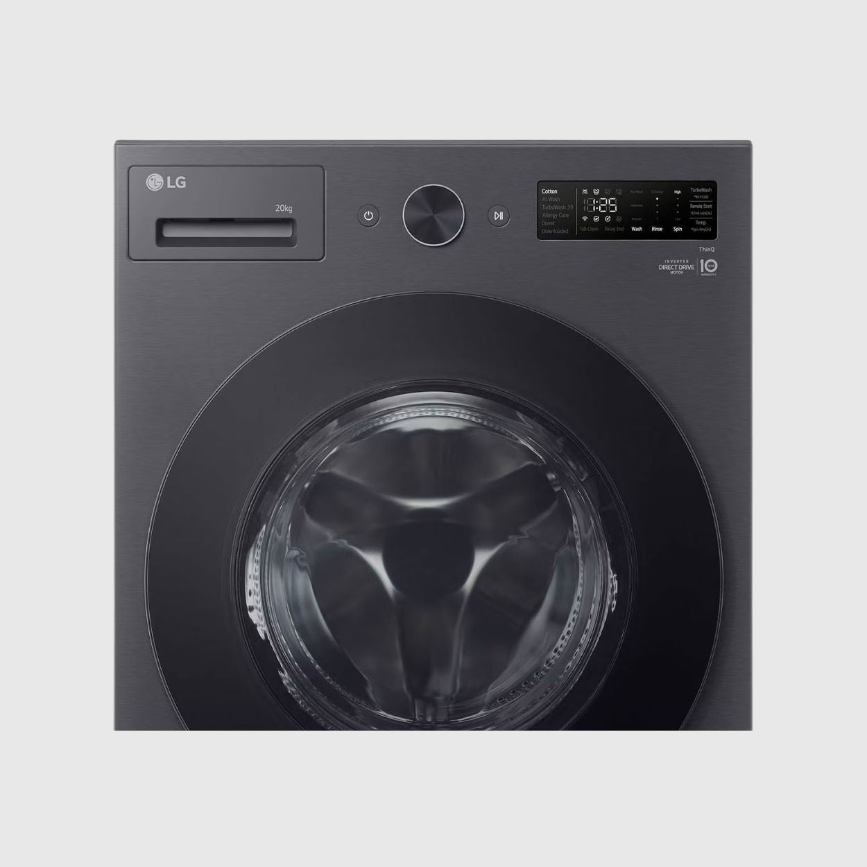 LG 20kg Front Load Washer with AI Direct Drive and TurboWash