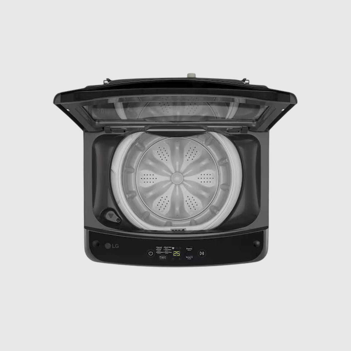 LG 12KG, Top Load Washing Machine in Middle Black